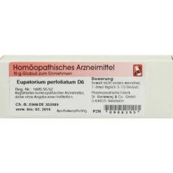 Eupatorium perfoliatum D 6 G, 10 g