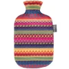 Fashy Wärmflasche Peru-Design rottöne, 1 St