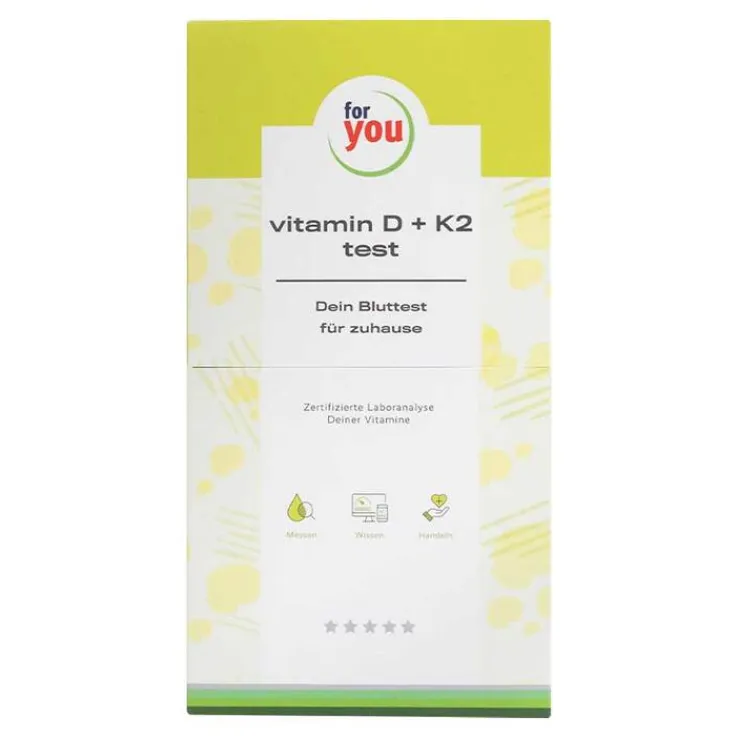 For You vitamin D3 & K2 test Bluttest für zuhause, 1 St
