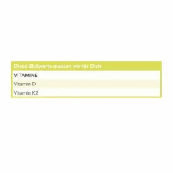 For You vitamin D3 & K2 test Bluttest für zuhause, 1 St