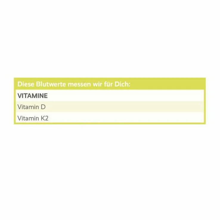 For You vitamin D3 & K2 test Bluttest für zuhause, 1 St