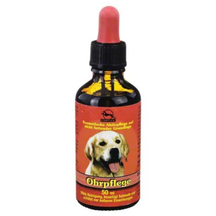 Fortan Ohrpflegemittel vet. (für Tiere), 50 ml