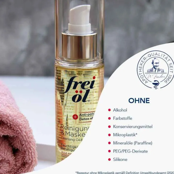 Frei Öl ReinigungsÖl & Maske, 100 ml