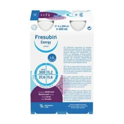 Fresubin Energy Drink Waldfrucht Trinkflasche, 6X4X200 ml
