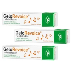 GeloRevoice Halstabletten Grapefruit-Menthol bei Heiserkeit & Stimmverlust, 3x20 St