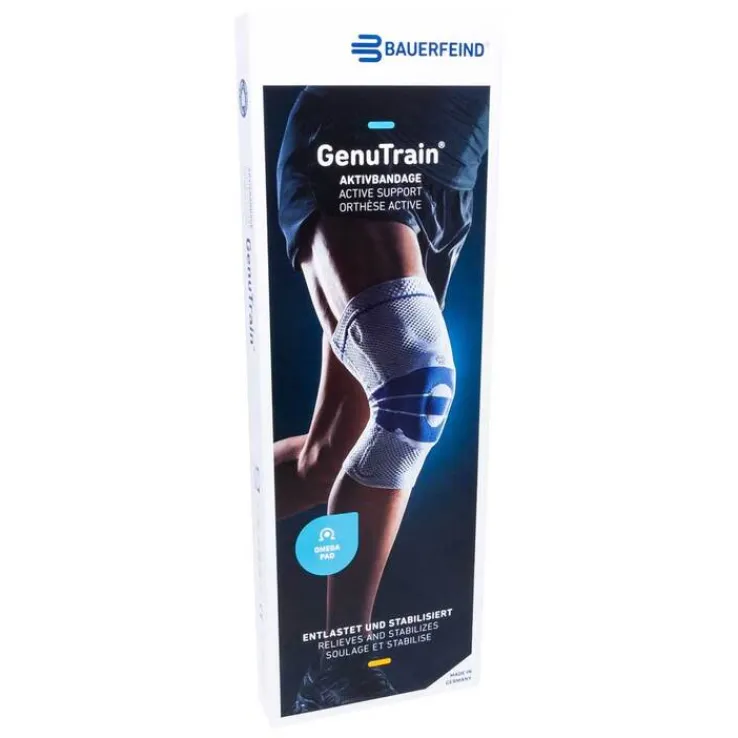 Genutrain Kniebandage Größe 7 schwarz, 1 St