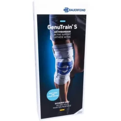 Genutrain S Knieführungsbandage rechts Größe 4 titan, 1 St