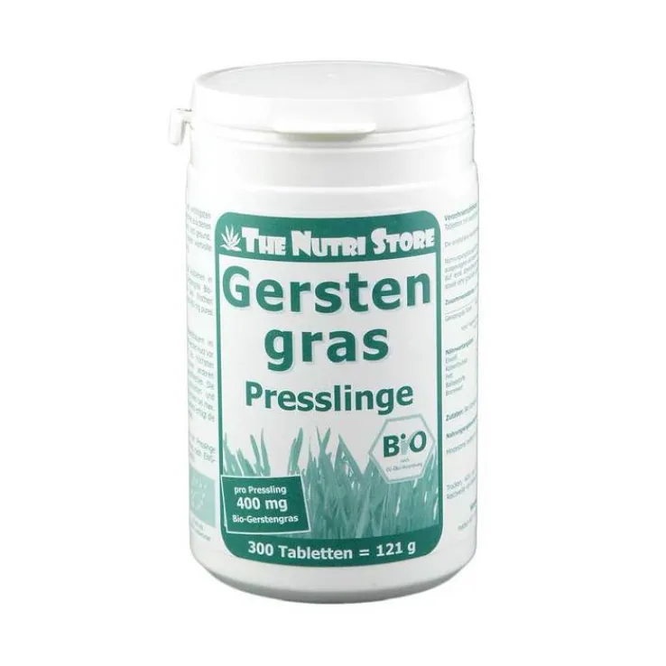 Gerstengras 400 mg Bio Presslinge, 300 St