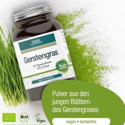 Gerstengras Bio Pulver, 120 g