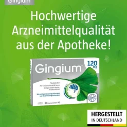 Gingium 80 mg Filmtabletten, 30 St
