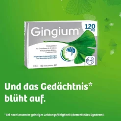 Gingium 120 mg Filmtabletten, 2x120 St