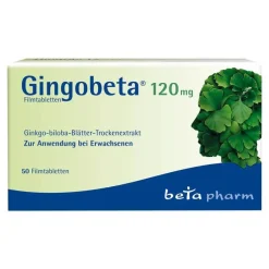 Gingobeta 120 mg Filmtabletten, 50 St