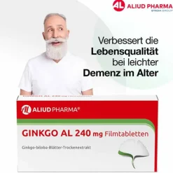 GINKGO AL 240 mg Filmtabletten, 60 St
