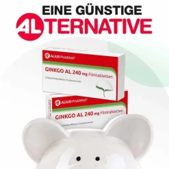 GINKGO AL 240 mg Filmtabletten, 60 St