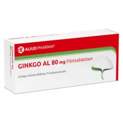 GINKGO AL 80 mg Filmtabletten, 30 St