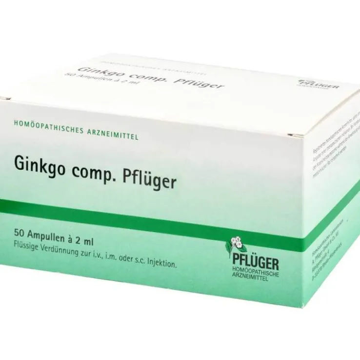 Ginkgo comp.Pflüger Ampullen, 50 St