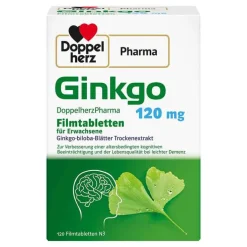 Ginkgo DoppelherzPharma 120 mg Filmtabletten, 120 St