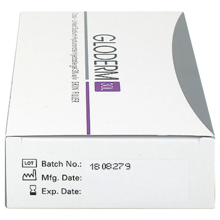 Gloderm 30L 30 mg / ml Skin Filler Hyaluronsäure Fertigspritze, 1X1 ml
