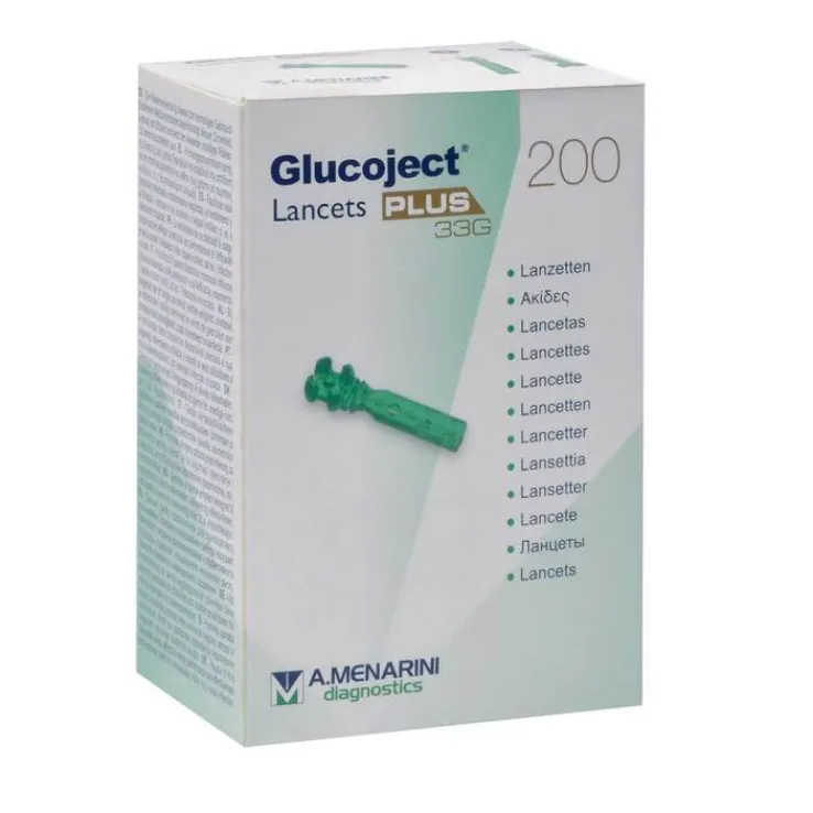 Glucoject® Lancets PLUS 33G, 200 St