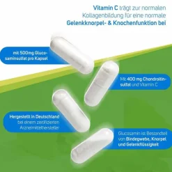 Glucosamin 500 mg + Chondroitin 400 mg Kapseln, 180 St