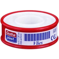 Gothaplast Heftpflaster Vlies 1,25 cm x 10 m, 1 St