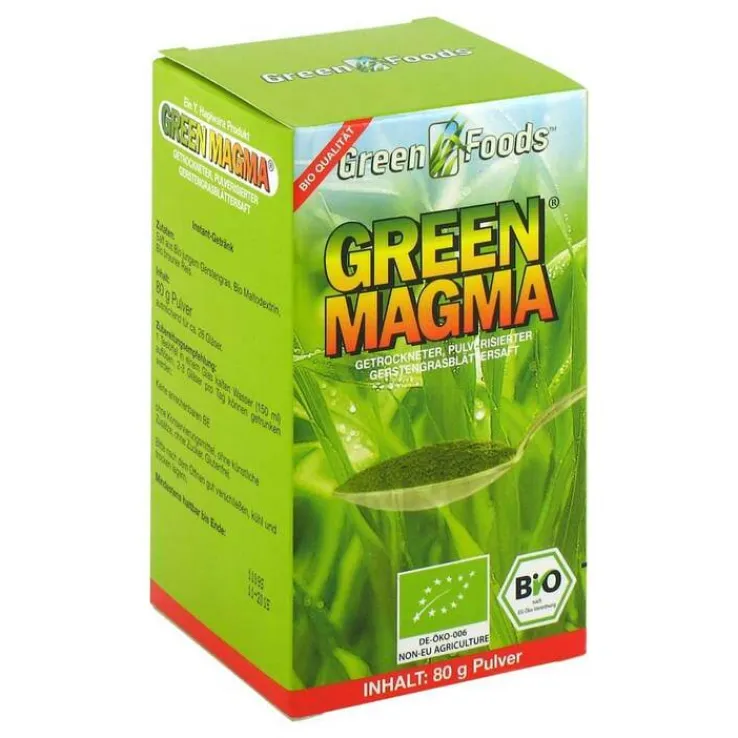 Green Magma Gerstengrasextra, 80 g