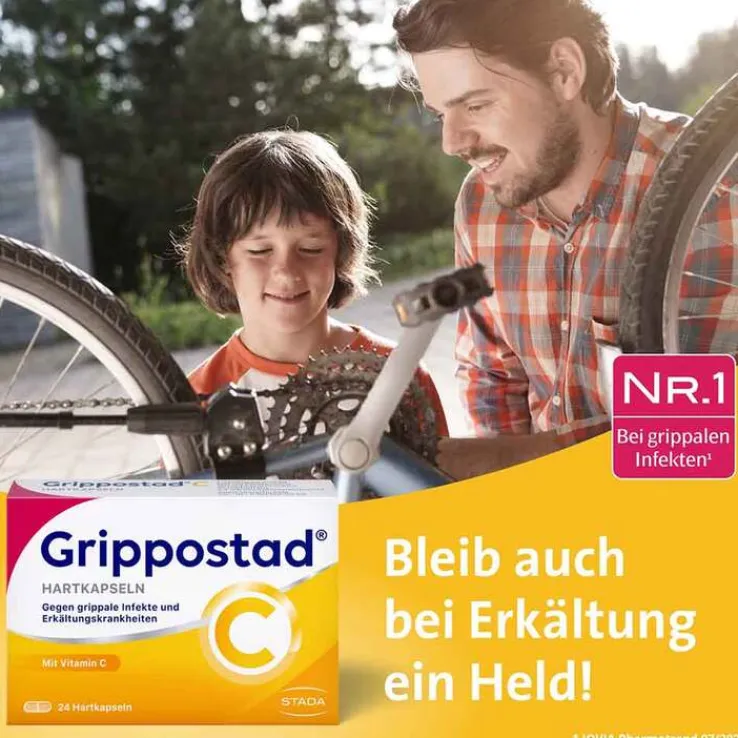 Grippostad C Hartkapseln bei Erkältung, 24 St