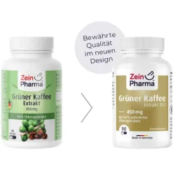 Grüner Kaffee Extrakt 450 mg Kapseln, 90 St