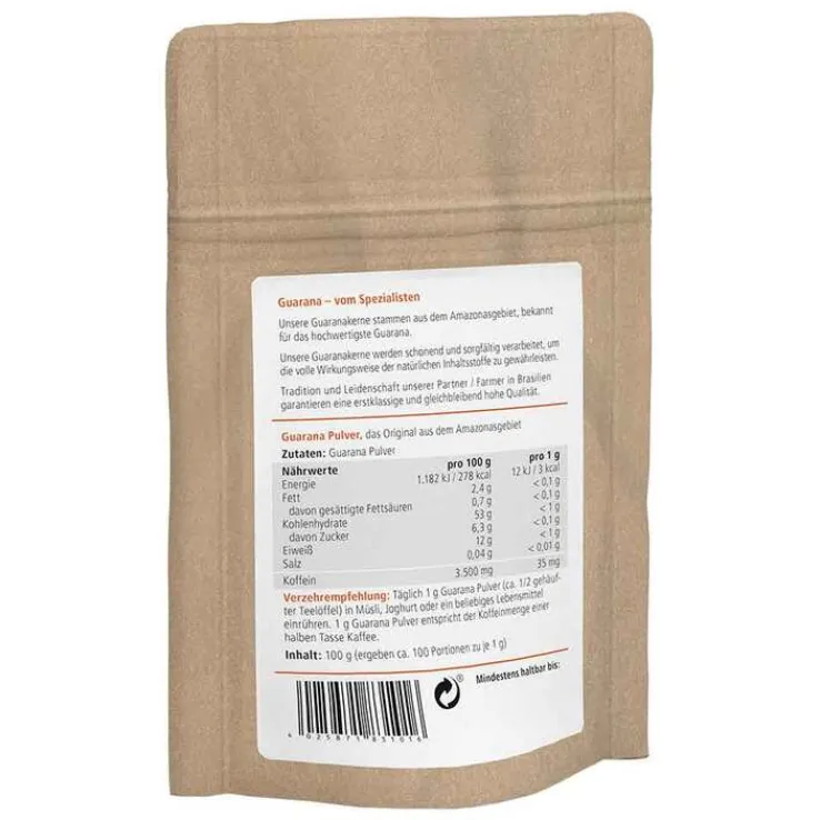 Guarana Pulver, 100 g