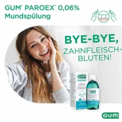 GUM Paroex 0,06% CHX Mundspülung, 500 ml