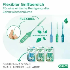 GUM Soft-Picks Minty medium, 40 St