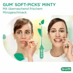 GUM Soft-Picks Minty small, 40 St