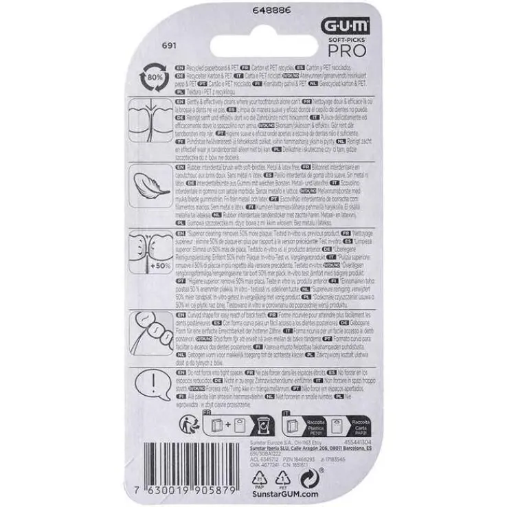GUM Soft-Picks Pro large, 30 St