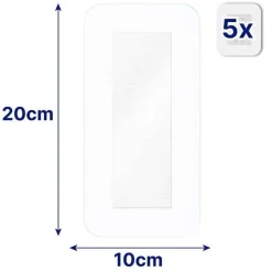 Hansaplast AQUA PROTECT 4XL Wundverband steril 10x20 cm, 5 St