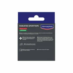 Hansaplast robustes Sporttape 3,8 cmx10 m weiß, 1 St