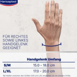 Hansaplast Sport Handgelenk-Bandage Größe S/M, 1 St