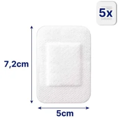 Hansaplast ULTRA SENSITIVE XL Wundverband 5x7,2 cm, 5 St