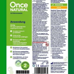 Hedrin Once Natural, 100 ml