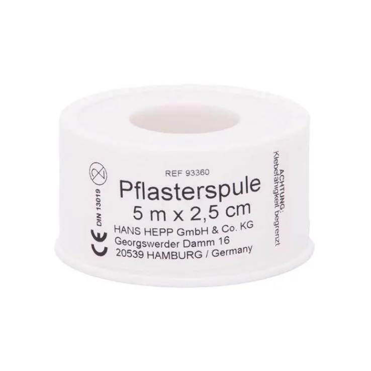 Heftpflaster Kunstseide 5mx2,5cm DIN 13019-EL, 1 St