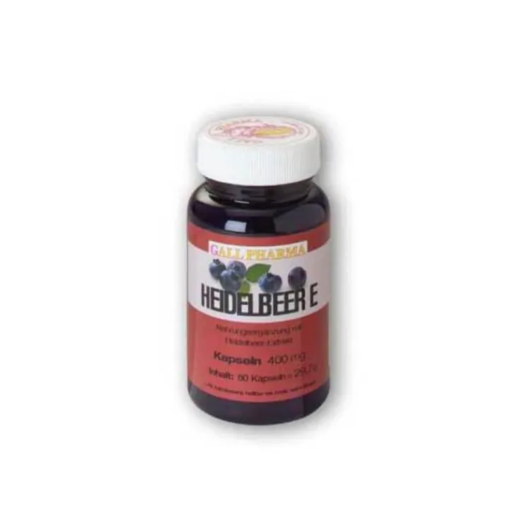Heidelbeer E 400 mg Kapseln, 60 St