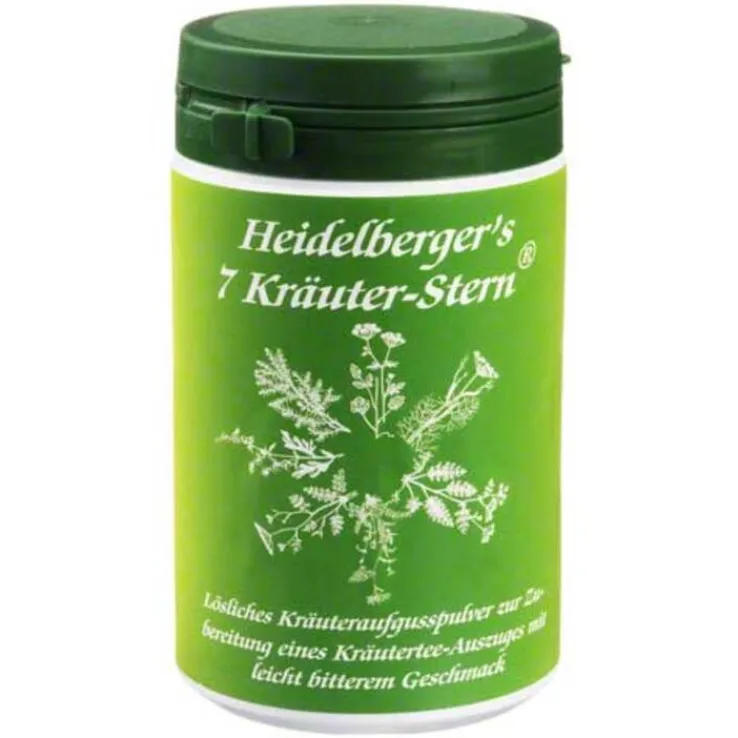 Heidelbergers 7 Kräuter Stern Tee, 100 g