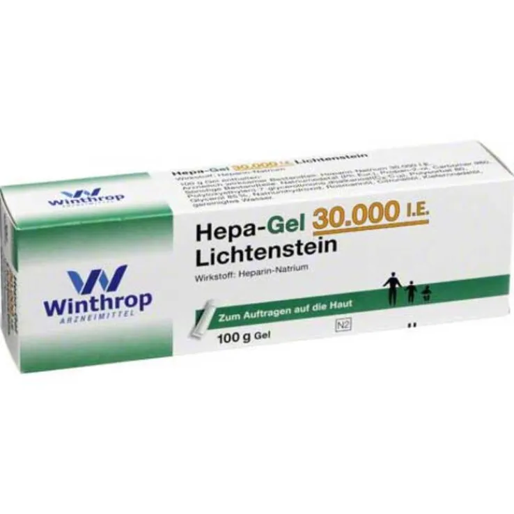 Hepa Gel 30.000 I.E. Lichtenstein, 100 g