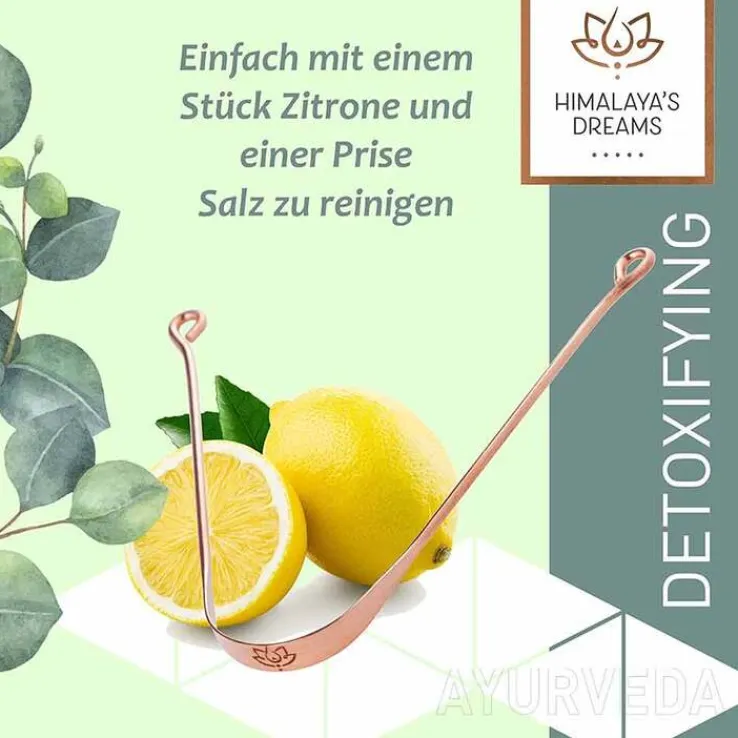 Himalayas Dreams Ayurveda Zungenreiniger 2er Set, 1 P