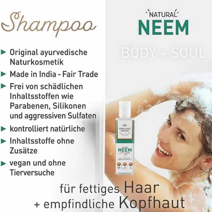 Himalayas Dreams Ayurveda Shampoo Neem, 200 ml