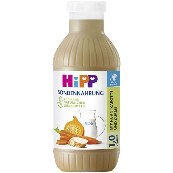 Hipp Sondennahrung Huhn Karotte & Kürbis Kunststoff Fl., 12X500 ml