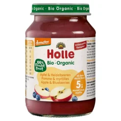 Holle Apfel & Heidelbeere, 190 g