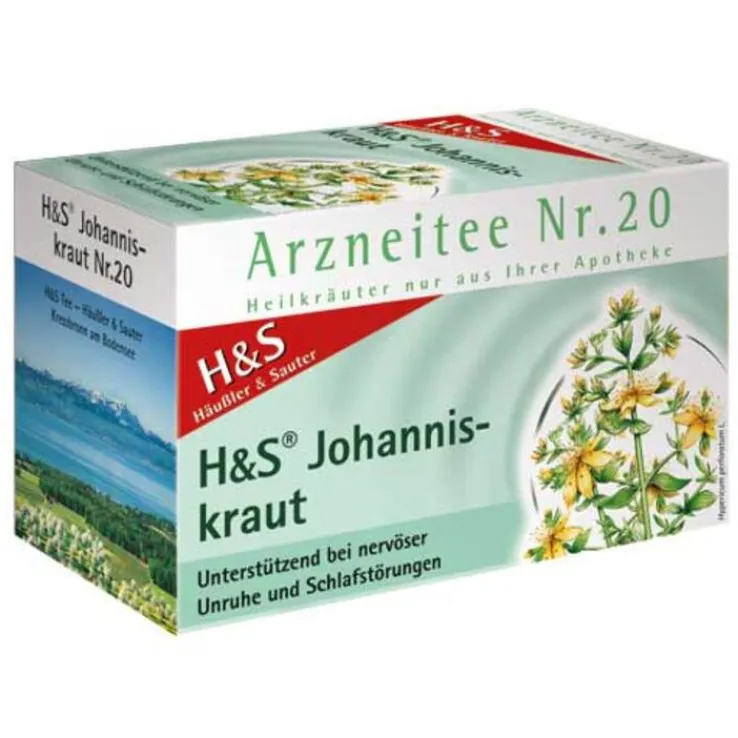 H&S Johanniskraut Filterbeutel, 20X2.0 g