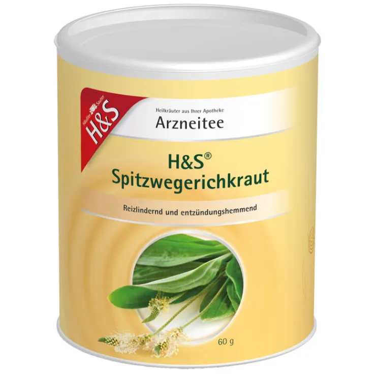 H&S Spitzwegerichkraut loser Tee, 60 g