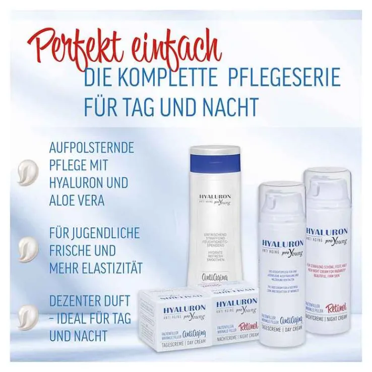 Hyaluron Proyoung Faltenfiller Creme, 140 ml