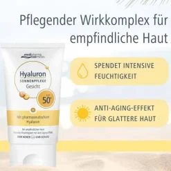 Hyaluron Sonnenpflege Gesicht LSF 50+ , 50 ml